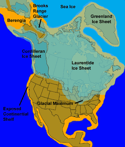 Emergence Of People In North America   GlacMap 