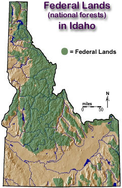 Federal Lands in Idaho