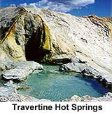 travertine hot springs